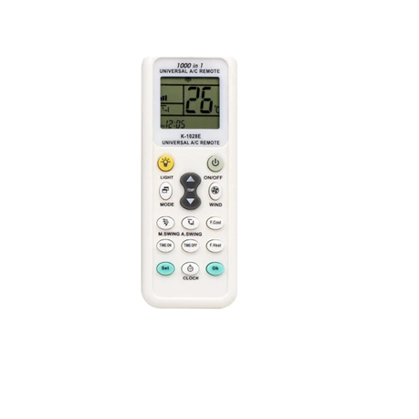 Universal Aircon Remote - K1028E Buy Online in Zimbabwe thedailysale.shop