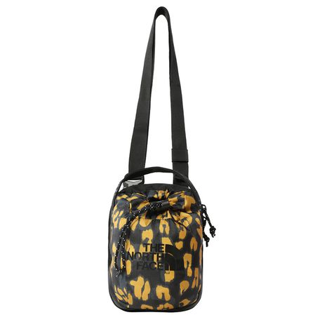 The North Face-Bozer Cross Body-Arrowwood Yellow Leopard Print TNF Black