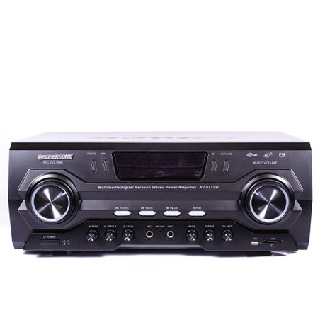 Supersonic Multimedia Digital Karaoke Stereo Amplifier AV-971SD Buy Online in Zimbabwe thedailysale.shop