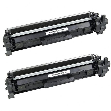 HP 17A / CF217A Compatible black toner - Dual Pack Buy Online in Zimbabwe thedailysale.shop