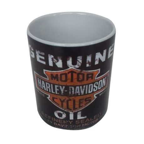 Vintage `Oil Can` Coffee Mug -Harley Davidson Motor Cycles Oil