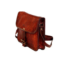 Load image into Gallery viewer, Minx - Genuine Leather Messenger Bag with Buckle
