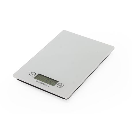 Fine Living Slim Line Food Scale - White Buy Online in Zimbabwe thedailysale.shop