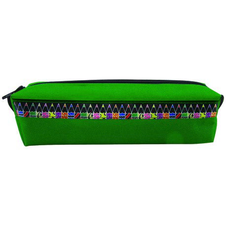 Bantex, Panache Pencil bag 22cm, Square , Green