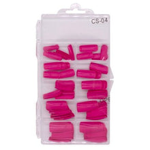 Load image into Gallery viewer, Bright Pink False Nails - 100 pieces
