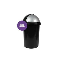 Load image into Gallery viewer, DH - Flip-Top Dustbin 25L – Black
