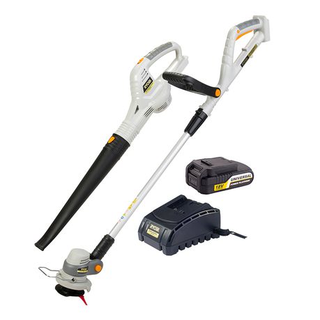 Ryobi - 18V Blower, Line Trimmer Kit (XLT240, XBL200, XB2000, XPP2700)