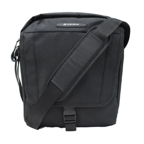 Travelite Essential Flap Crossbody Day Bag - Black