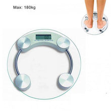 Load image into Gallery viewer, Electronic Personal Body Weight Scale - Glass
