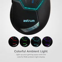 Load image into Gallery viewer, Astrum 6B Wired Gaming USB Mouse - MG210
