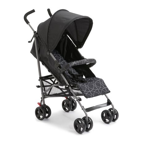 George & Mason Baby - Compact Stroller Black