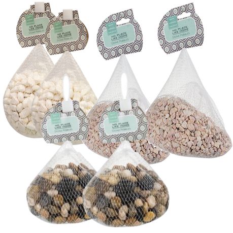 Garden Pot Plant Decorative Pebble Stones Set of 6Kg Buy Online in Zimbabwe thedailysale.shop