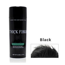 Load image into Gallery viewer, Thick Fiber Hair Fiber with Fiber Hold Mist (Black)
