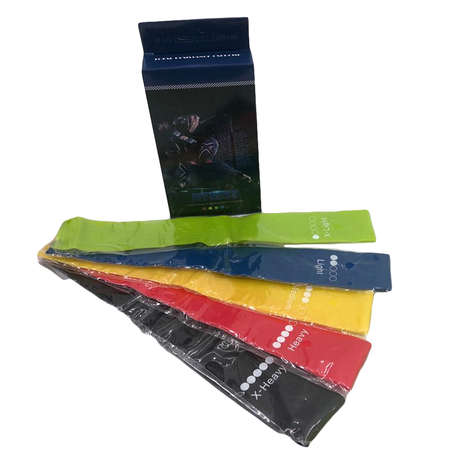 Mitzuma Rubber Resistance Bands (Set of 5) Buy Online in Zimbabwe thedailysale.shop