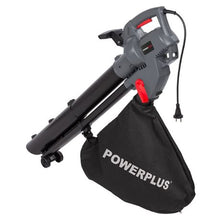 Load image into Gallery viewer, Power Plus 1000W Lawnmower And 3300W Leaf Blower Bundle
