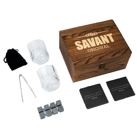 Savant - Whiskey Gift Set for Men - Original