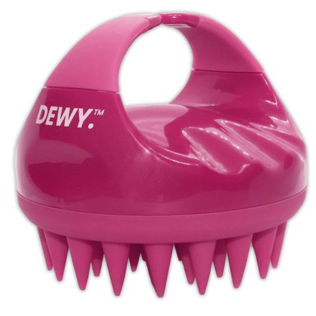 Dewy - Shampoo Brush / Hair Scalp Massager / Shower Brush (Magenta)