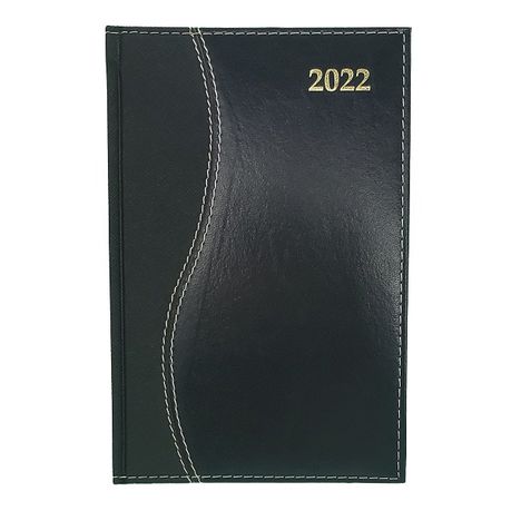 Diary A4 S-Stitch Regency Black