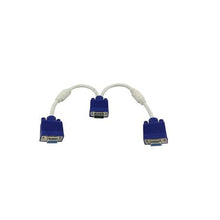 Load image into Gallery viewer, VGA Male To 2 VGA Female Converter(15 Pin Cable)
