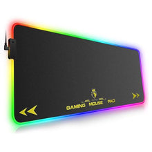 Load image into Gallery viewer, Andowl RGB Colourful Gaming Mouse Pad - Extra Large - Black
