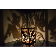 Load image into Gallery viewer, Decor Candle Holder Fairies Magic shadow lantern Box Night Light
