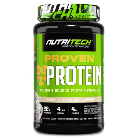 Proven NT Protein Cookies n Cream Gelato 908g Buy Online in Zimbabwe thedailysale.shop