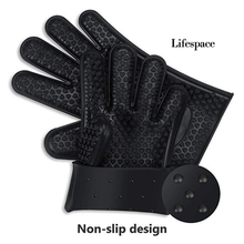 Load image into Gallery viewer, Lifespace Quality Heat Resistant Silicone Braai Gloves
