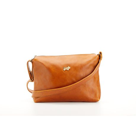 Brad Scott Melania Leather Crossbody Bag with Adjustable Strap Buy Online in Zimbabwe thedailysale.shop