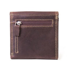 Load image into Gallery viewer, Nuvo - AW119 Brown Leather Men&#39;s Trifold Wallet
