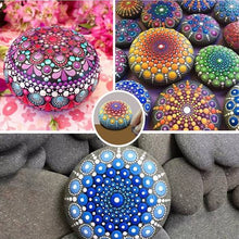 Load image into Gallery viewer, Cre8tive 53 Piece Mandala Drawing Tools Set with Storage Bag
