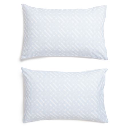 George & Mason - Indigo Tie Dye Pillowcase - Set of 2