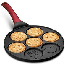 Load image into Gallery viewer, Smiley Face Frying Pan - 7 Holes
