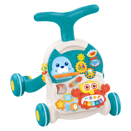 Jack Brown 2 in 1 Baby Baby Music Walker and Active Table - Blue Buy Online in Zimbabwe thedailysale.shop