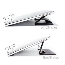 Load image into Gallery viewer, MOFT Laptop Riser - World’s First Invisible Laptop Stand (Matt Black)
