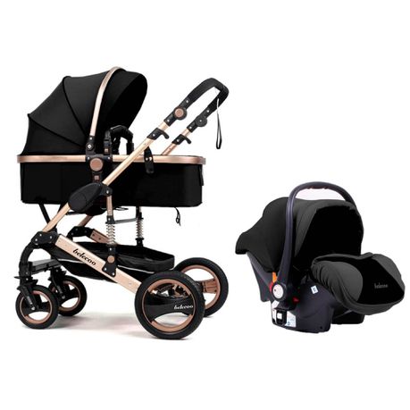 Belecoo Tyrant Luxury Stroller - Black Buy Online in Zimbabwe thedailysale.shop