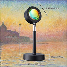 Load image into Gallery viewer, Sunset Night Light Projector Lamp/USB Night Light Projector Lamp
