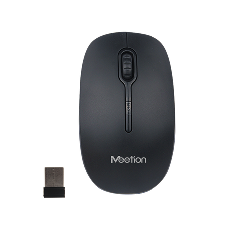 Meetion Black Wireless Mouse Buy Online in Zimbabwe thedailysale.shop