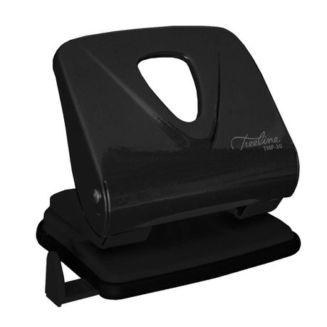 Treeline Metal Hole Punch Black - 30 Page Buy Online in Zimbabwe thedailysale.shop