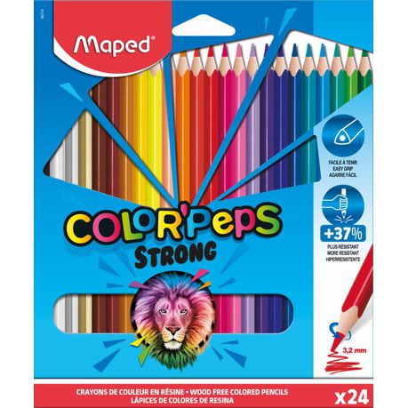 Maped Strong Triangular Colour Pencils 24's Buy Online in Zimbabwe thedailysale.shop