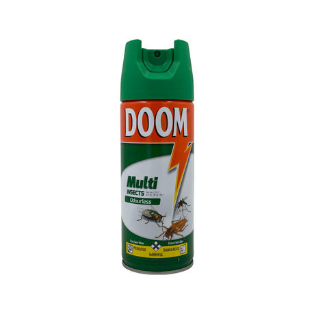 Doom Multi Purpose Insect Killer Odourless - 300ml - Pack of 6 Buy Online in Zimbabwe thedailysale.shop