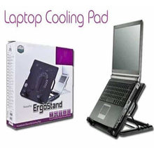 Load image into Gallery viewer, Ergostand Laptop Notebook Cooling Pad for 9-17 inch
