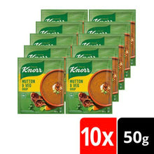 Load image into Gallery viewer, Knorr Mutton &amp; Vegetable Soup 10x50g
