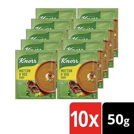 Knorr Mutton & Vegetable Soup 10x50g