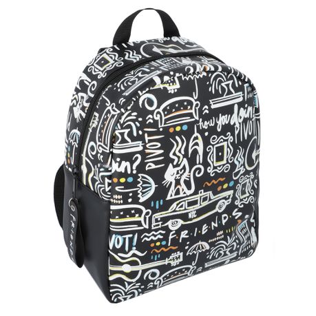 Friends All Over Backpack - Black