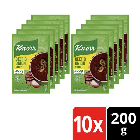 Knorr Beef & Onion Soup 10x200g