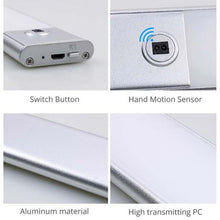 Load image into Gallery viewer, Aluminum Magnetic LED Motion Sensor Closet Or Cabinet Light
