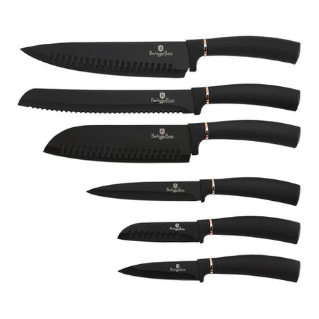 Berlinger Haus 6 Piece Marble Coated Knife Set Buy Online in Zimbabwe thedailysale.shop