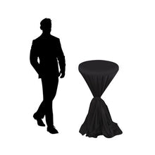 Load image into Gallery viewer, Round Cocktail Table / Coffee Table with Bag / Portable for Functions
