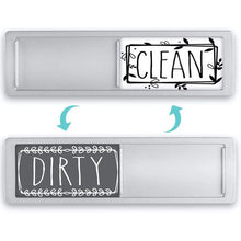 Load image into Gallery viewer, Dishwasher Magnet Clean Dirty Sign
