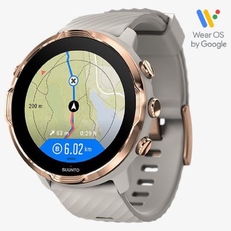 Suunto 7 Sports Smartwatch - Sandstone Rose Gold Buy Online in Zimbabwe thedailysale.shop